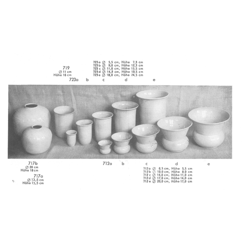 Vase HB 712D | Dekor 000