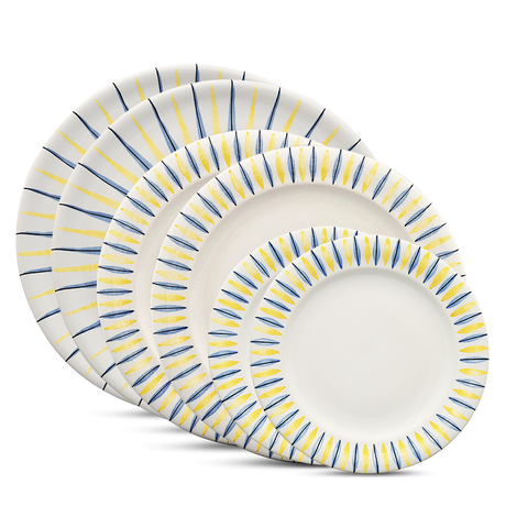 Plate set 6 pcs HB 123 | Decor 138