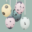 Easter eggs set 5 pcs HB 752 | Decor 999-1