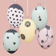 Easter eggs set 5 pcs HB 753 | Decor 999-1